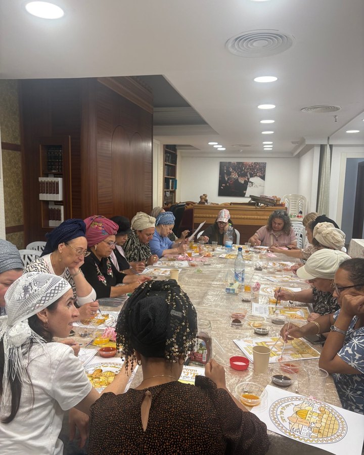 סדנה לנשים בבית חב״ד רובע לכיש